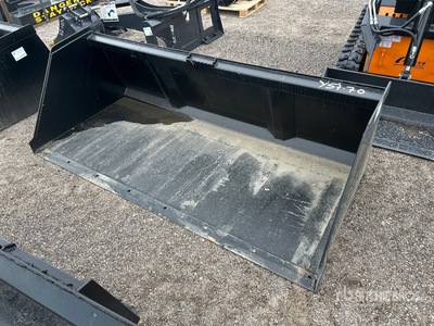 Mid-State 84 in High Volume Skid Steer Bucket