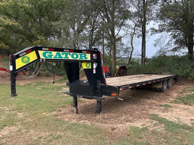 2022 (unverified) Gatormade 25+5 Gooseneck 30 ft T/A Equipment Trailer