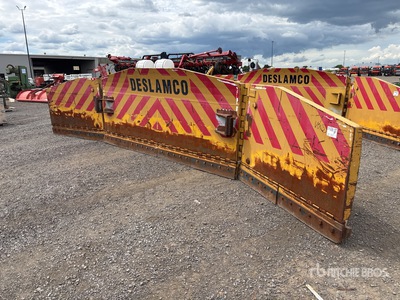 2013 Deslamco 20DESHP Hydraulic Reversing 9 ft 6 in to 20 ft Schneepflug - Fits Wheel Loader