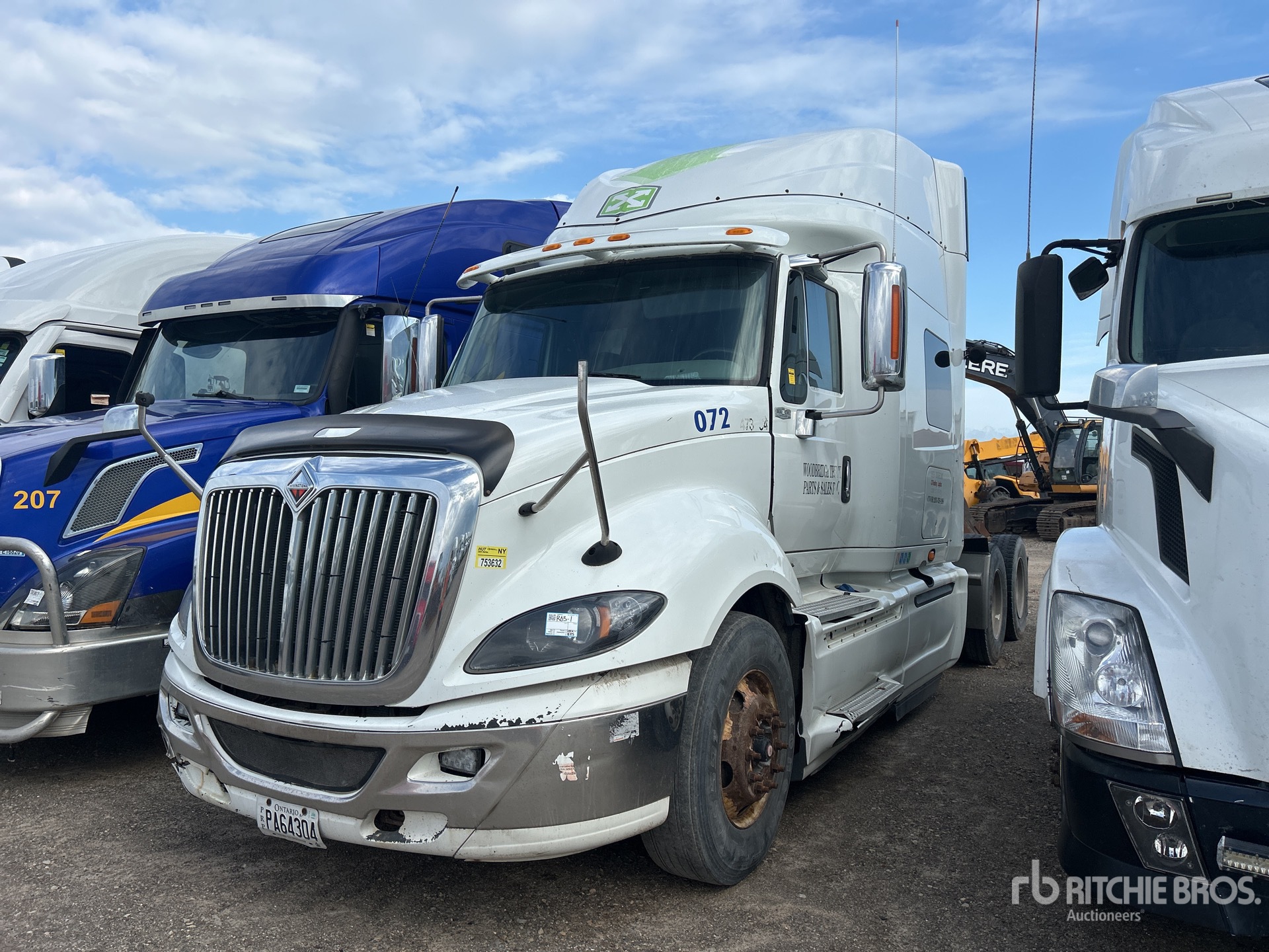 2017 International ProStar 6x4 T/A Sleeper Truck Tractor (Inoperable)