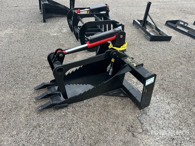 All-Star Stump Skid Steer Grapple
