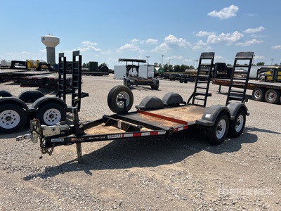 2018 MMDI 510RCMPH 10 ft T/A Remorque pour équipement