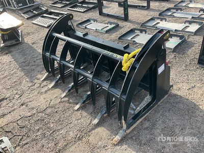 All-Star 68 in Skid Steer Root Rake (Unused)