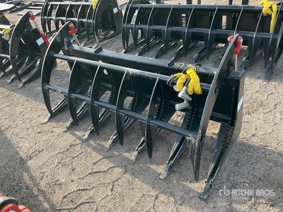 All-Star 72 in Skid Steer Root Rake (Unused)
