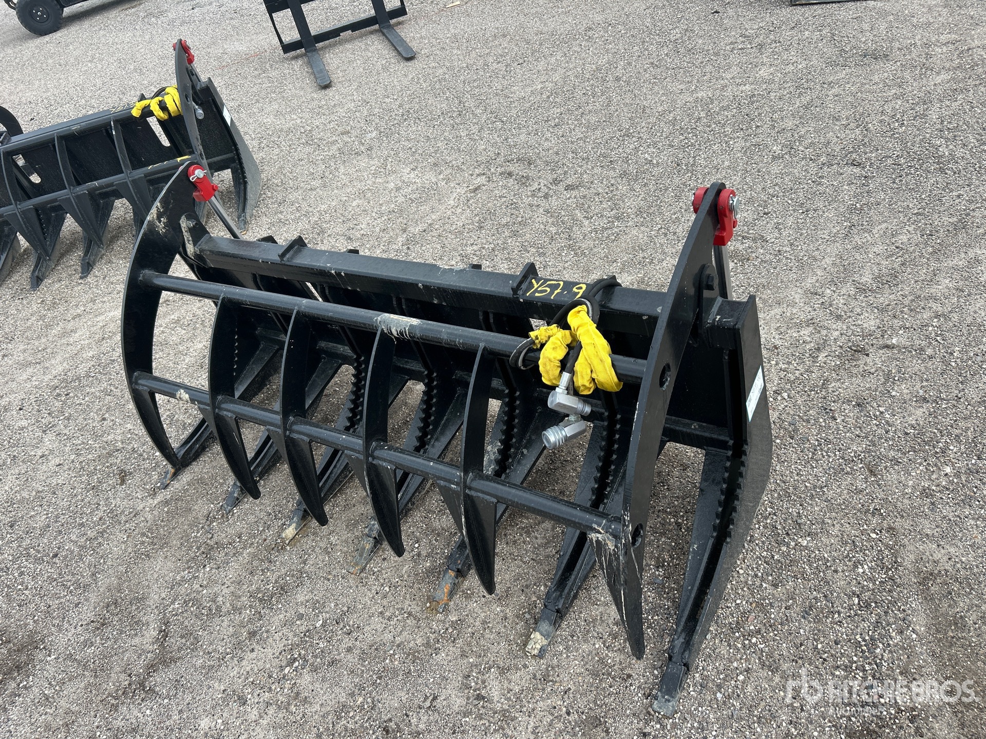 All-Star 72 in Skid Steer Root Rake