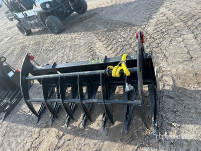 All-Star 72 in Skid Steer Root Rake