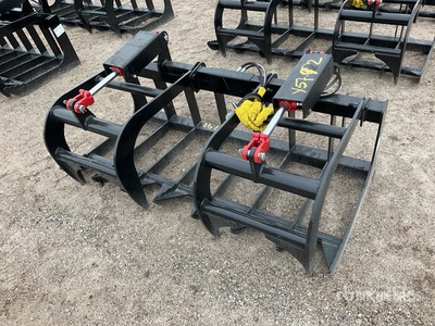Mid-State 60 in Skid Steer Grapple (Unused)