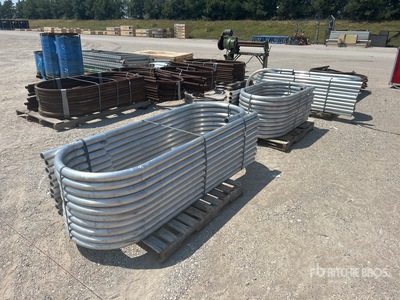 Quantity of (4) Pallets of 2 3/8 OD Aluminum Rolled Pipe