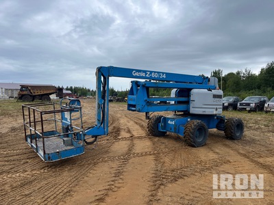 2008 Genie Z60/34 4WD Diesel Articulating Boom Lift
