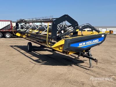 2014 New Holland DuraSwath 430HB 30 ft Draper Windrower Header