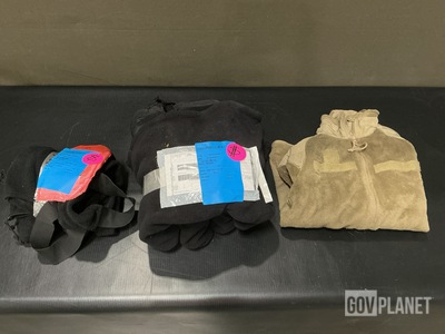 (94) Cold Weather Jackets, (5) Cold Weather Shirts & (2) Pairs of Coveralls