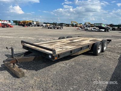 2010 Topline 18 ft T/A Equipment Trailer