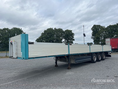 2007 Schmitz Cargobull S01 13.90 m Tri/A Remorque à plateau