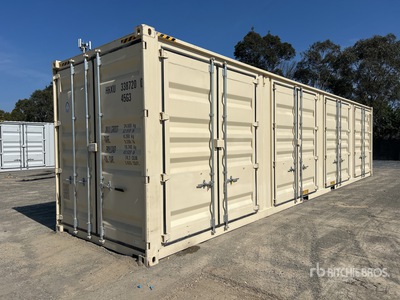 2024 40 ft High Cube Multi-Door Storage Container