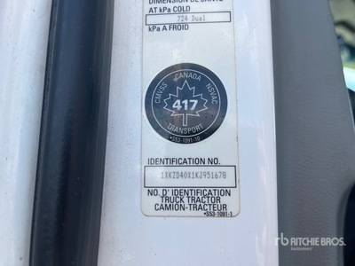 2019 Kenworth T880 6x4 Tracteur Routier Couchette