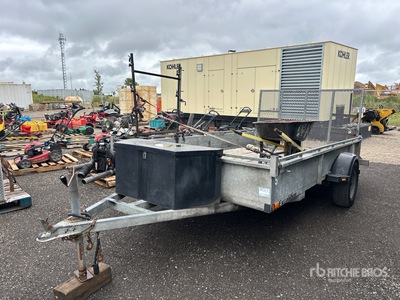 2010 Excalibur 12 ft S/A Utility Trailer
