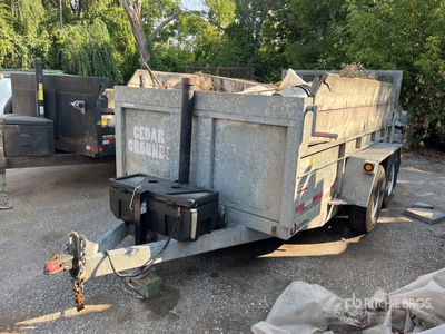 2012 Hitchman 12 ft T/A Utility Trailer