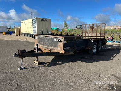 2013 Nando 16 ft T/A Utility Trailer