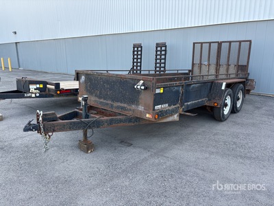 2013 Nando 16 ft T/A Utility Trailer