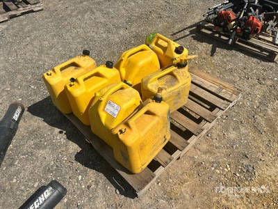 Quantity of (7) Diesel Jerry Cans