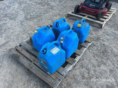 Quantity of (5) Kerosene Jerry Cans
