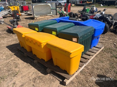 Quantity of (9) Salt Bins