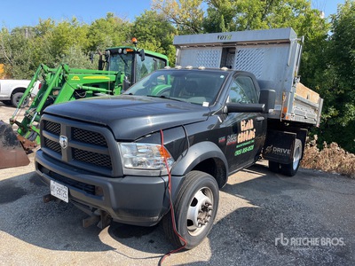 2018 Dodge 5500 4x4 Snow Plow Truck