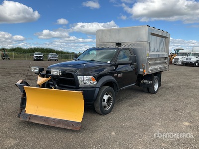 2018 Ram 5500 4x4 Schneepflug-Lastzug