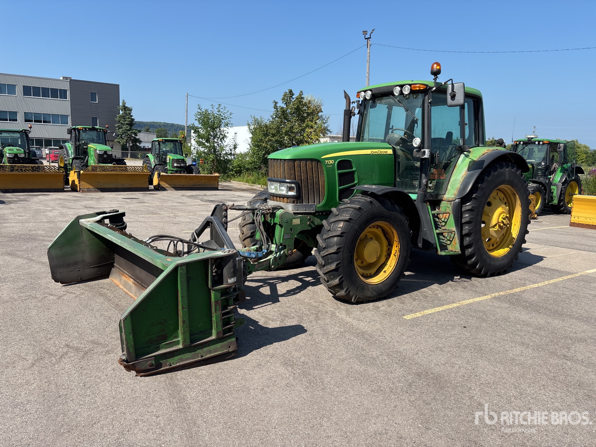 2008 John Deere 7130 4WD Tractor Agrícola