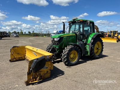 2018 John Deere 6130M 4WD Tractor