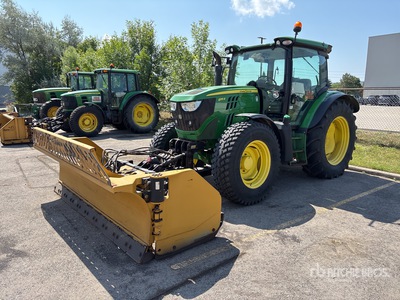 2014 John Deere 6115R トラクター