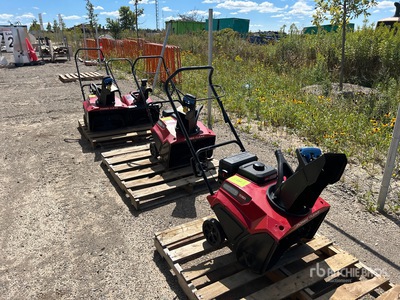 Quantity of (4) Toro Snow Blower