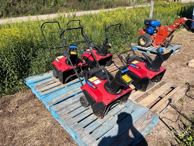 Quantity of (4) Toro Snow Blower