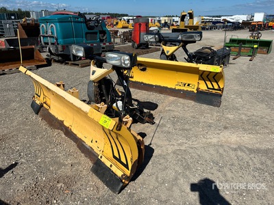 Quantity of (2) Fisher 8 ft Schneepflug