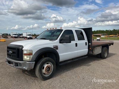 2008 Ford F-550 XL 4x4 Crew Cab Table Top Truck