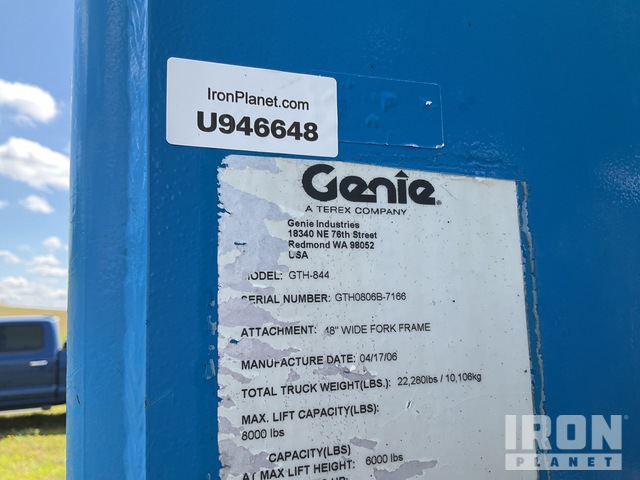 MANIPULADOR 2006 GENIE