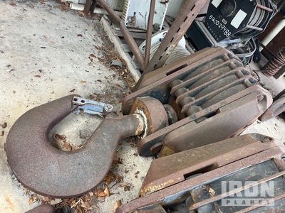Johnson Blocks JJ110024RTC 110 ton 4 Sheave Hook Block