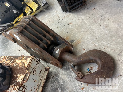 Johnson Blocks J80Q24RTA 80 ton 4 Sheave Hook Block