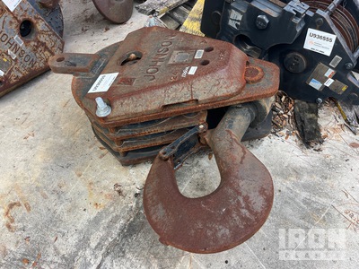 80 ton 3 Sheave Hook Block