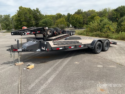 2025 Rice FMCMR8220 7115 lb 20 ft T/A Equipment Trailer