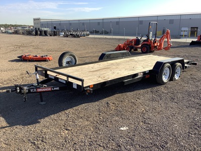 Orange Line TH70-20BK4AR2B 20 ft T/A Utility Trailer