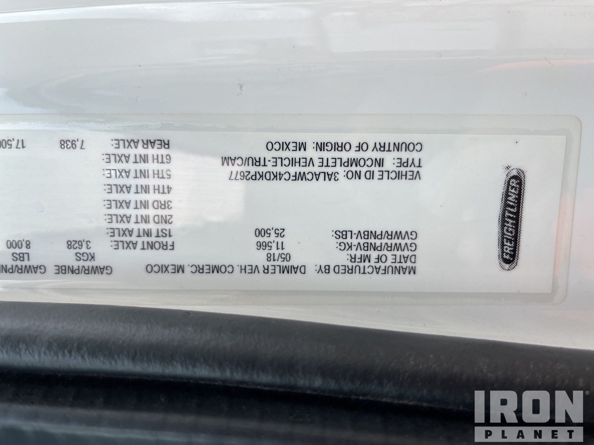 2019 Freightliner M2 106 Camion fourgon