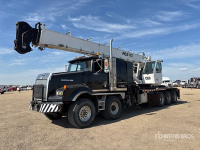 DFI RGZ-110 Straight Boom on 2007 Western Star 4900SA 10x6 Sleeper Kranwägen