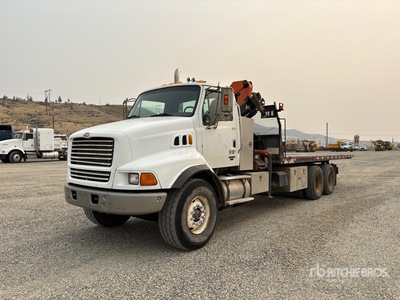 Knuckle Boom on 2003 Sterling LT9500 6x4 Kranwägen