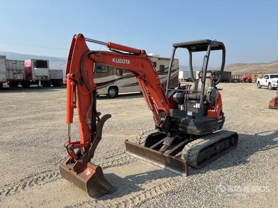 2016 Kubota U25-HGS Mini Excavator