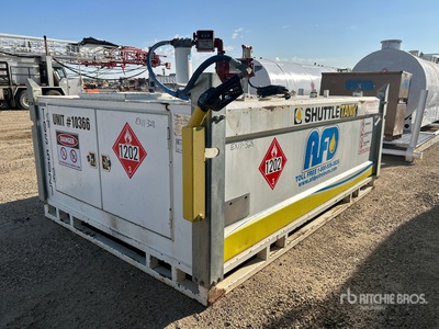 2016 Shuttle Tank  5000 L Skid Mounted Steel Fuel Tank