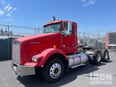 2011 Kenworth T800 6x4 T/A Day Cab Truck Tractor