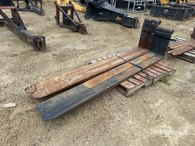 Quantity of (2) JLG 96 in Palettengabeln für Teleskoplader