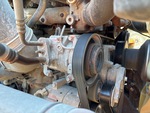 Engine with A/C Compressor