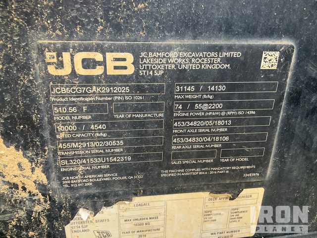 MANIPULADOR 2019 JCB
